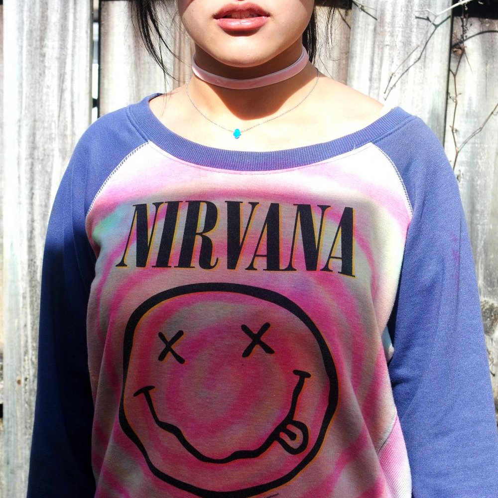 Tie-Dye Swirl Nirvana Pullover